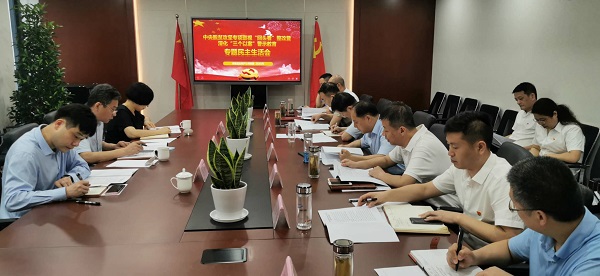 安徽盐业地产集团公司党委召开中央脱贫攻坚专项巡视“回头看”整改暨深化“三个以案”警示教育专题民主生活会